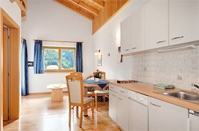 Cucina dell'appartamento