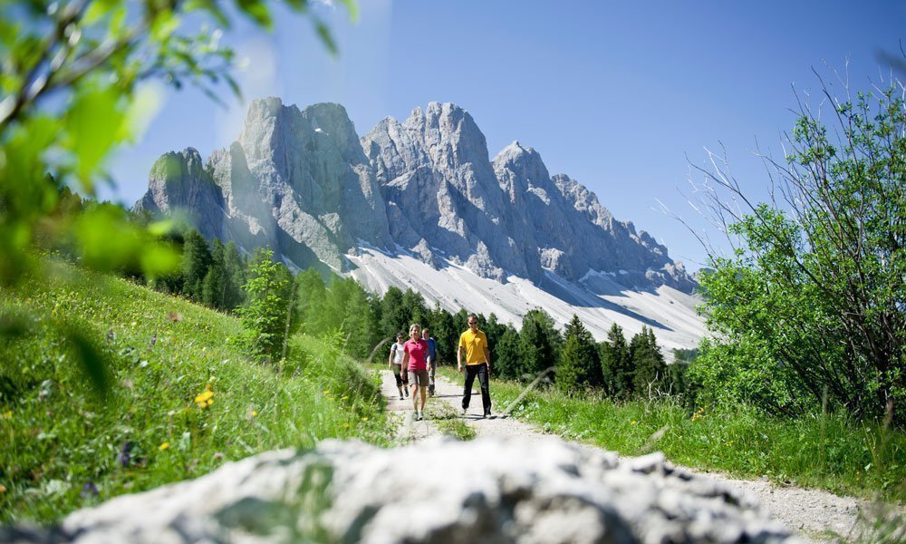 Hiking holidays in the Dolomites